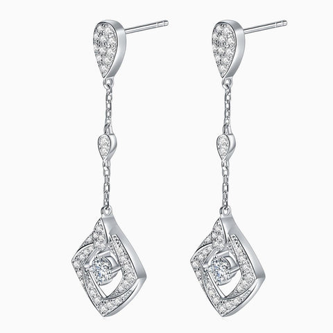 Belle Diamond Earrings - Eterna Diamonds | Lab Grown Diamond