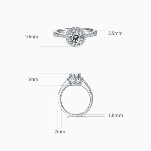 Harmony Round Engagement Ring