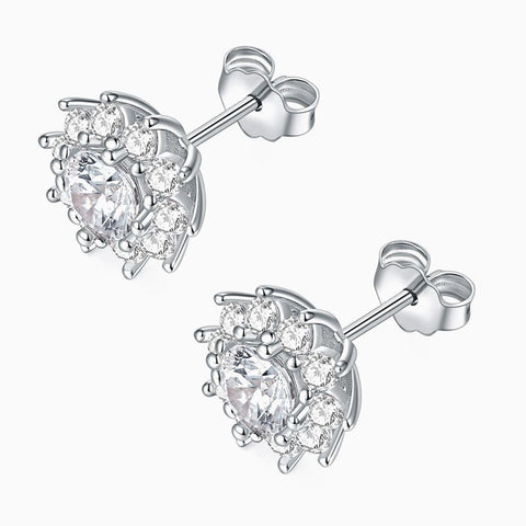 Lumière I Diamond Stud Earrings - Eterna Diamonds | Lab Grown Diamond