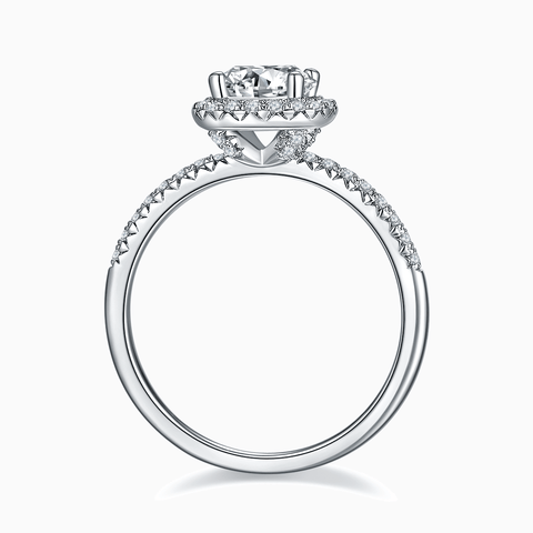 Eterna Harmony I Round Cut Straight Band - Eterna Diamonds | Lab Grown Diamond