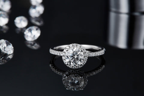 Eterna Harmony I Round Cut Straight Band - Eterna Diamonds | Lab Grown Diamond