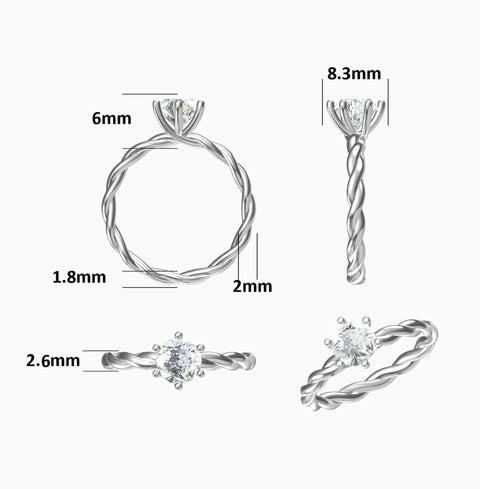 Eterna Promise VI - Eterna Diamonds | Lab Grown Diamond