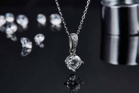 Eterna Classic III Diamond Necklace - Eterna Diamonds | Lab Grown Diamond
