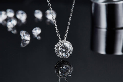 Belle IV Diamond Necklace - Eterna Diamonds | Lab Grown Diamond