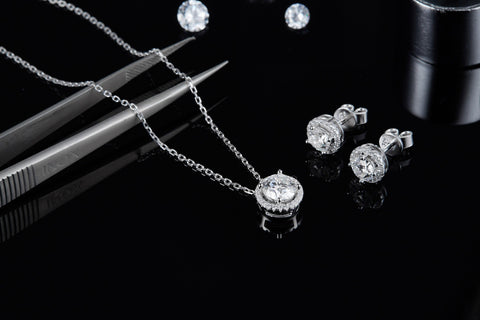Belle IV Diamond Necklace - Eterna Diamonds | Lab Grown Diamond