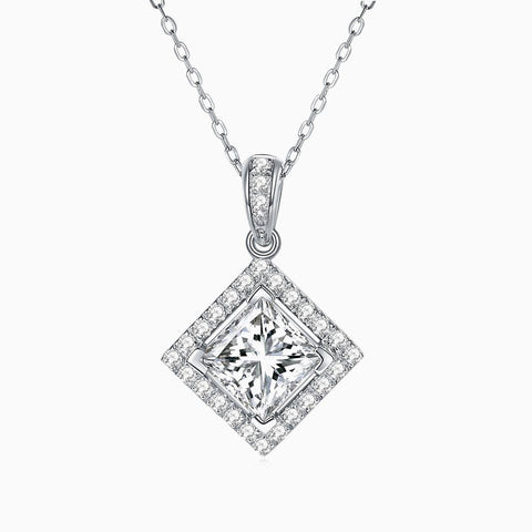 Belle Pendant Diamond Necklace - Eterna Diamonds | Lab Grown Diamond