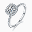 Eterna Harmony I Round Cut Radiant Shape Straight Band - Eterna Diamonds | Lab Grown Diamond