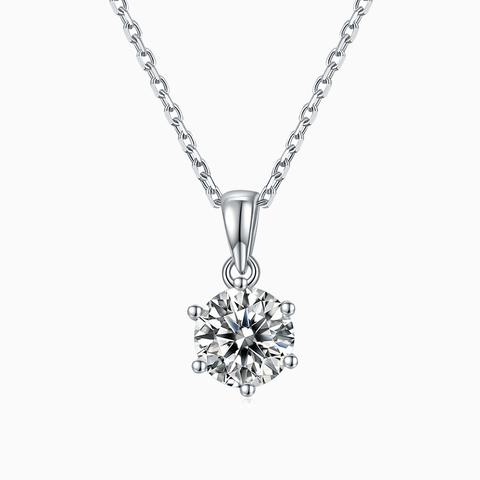 Eterna Classic IV Diamond Necklace - Eterna Diamonds | Lab Grown Diamond
