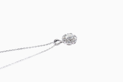 Snowflower Pendant Diamond Necklace - Eterna Diamonds | Lab Grown Diamond