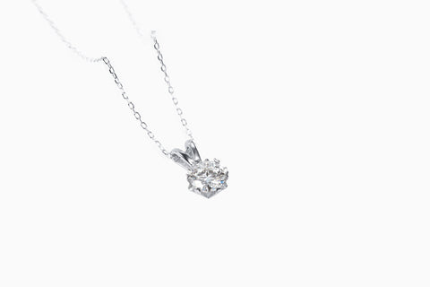 Snowflower III Pendant Diamond Necklace - Eterna Diamonds | Lab Grown Diamond